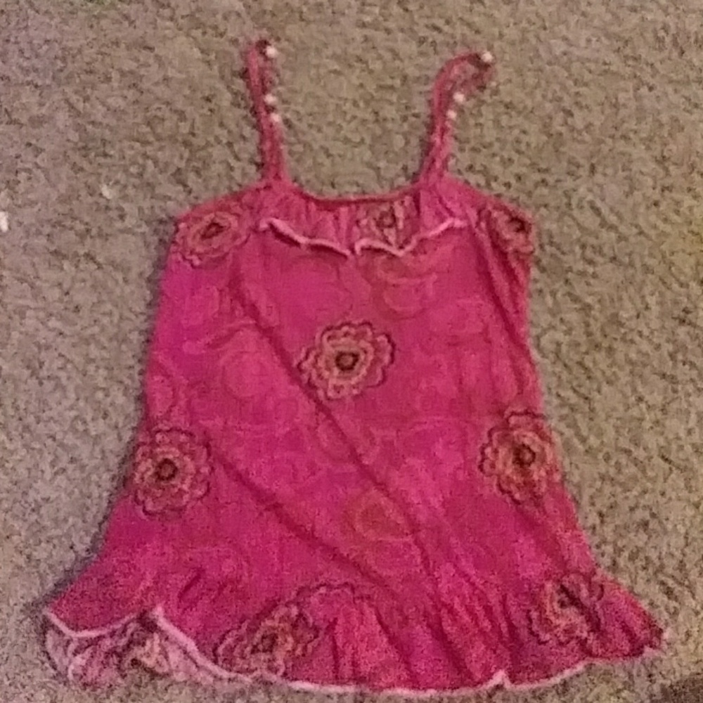 Pink tank top